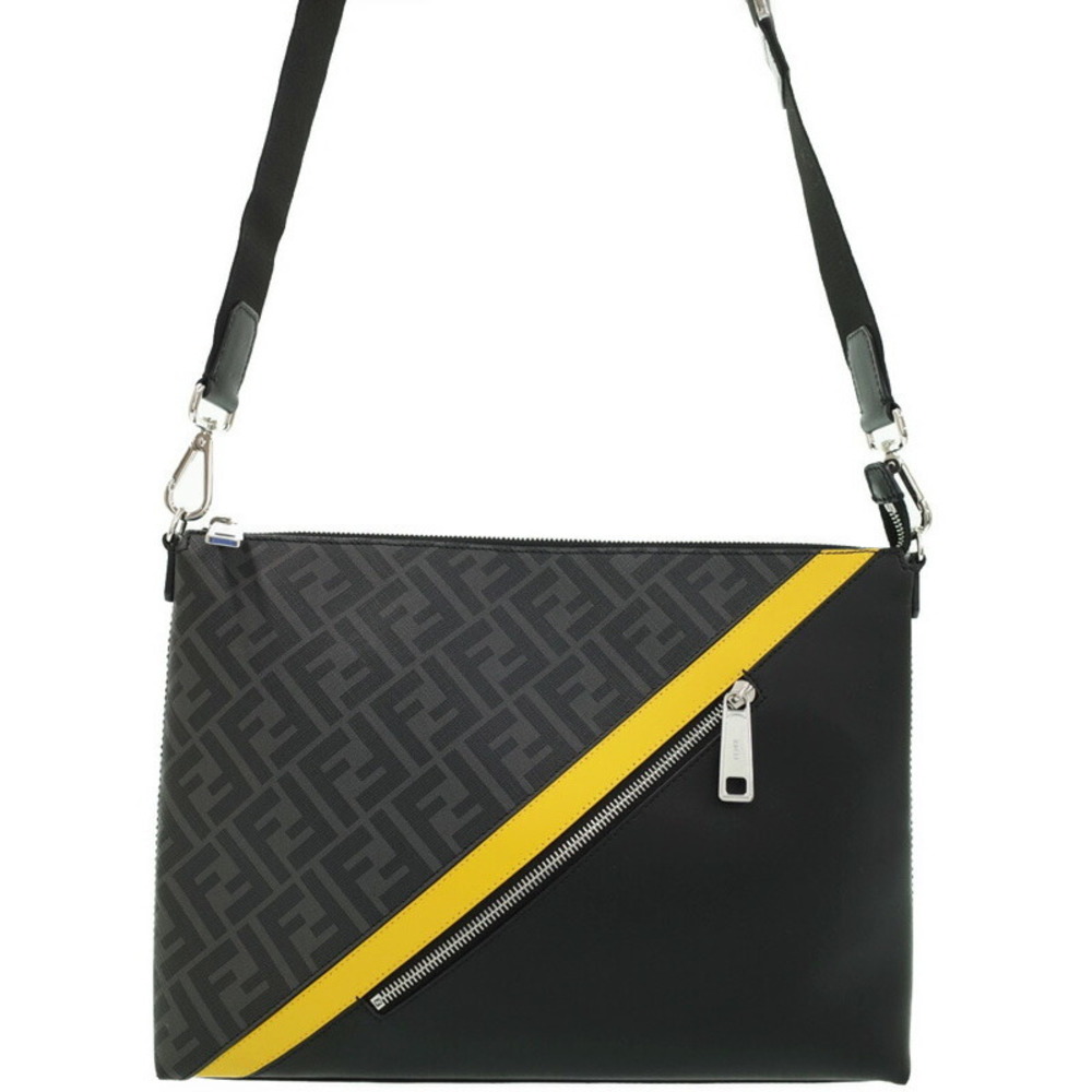 Fendi Zucca Pattern Messenger Shoulder Bag